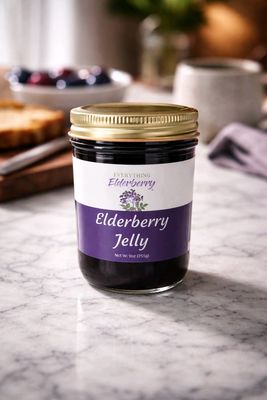 9oz Elderberry Jelly