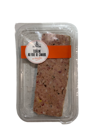 Terrine au foie de canard et girolles "Adrien Peyrolles"