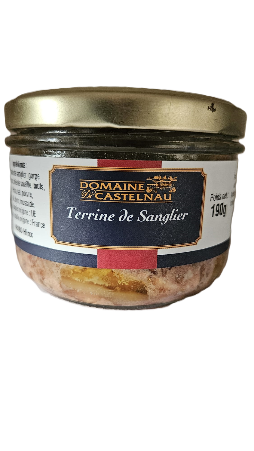 Terrine de sanglier -190g