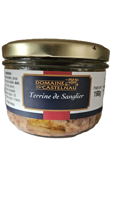 Terrine de sanglier -190g