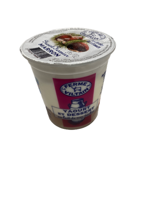 Yaourt et dessert au lait de vache Marron "La ferme de Viltain"