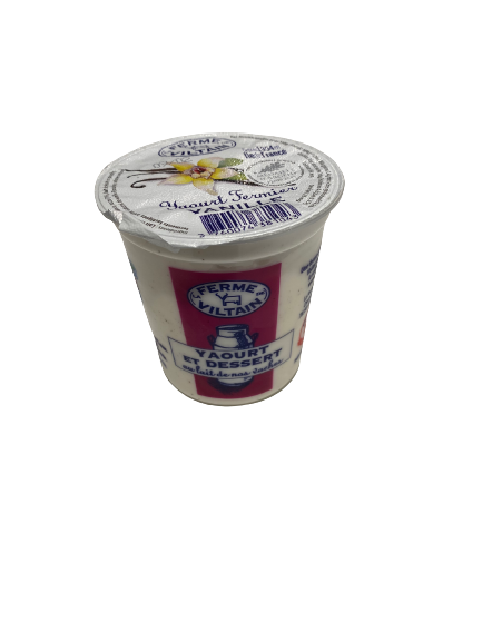 Yaourt et dessert au lait de vache Vanille "La Ferme de Viltain"