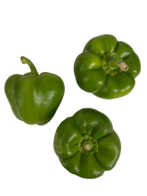 0.500 Kg de poivrons verts
