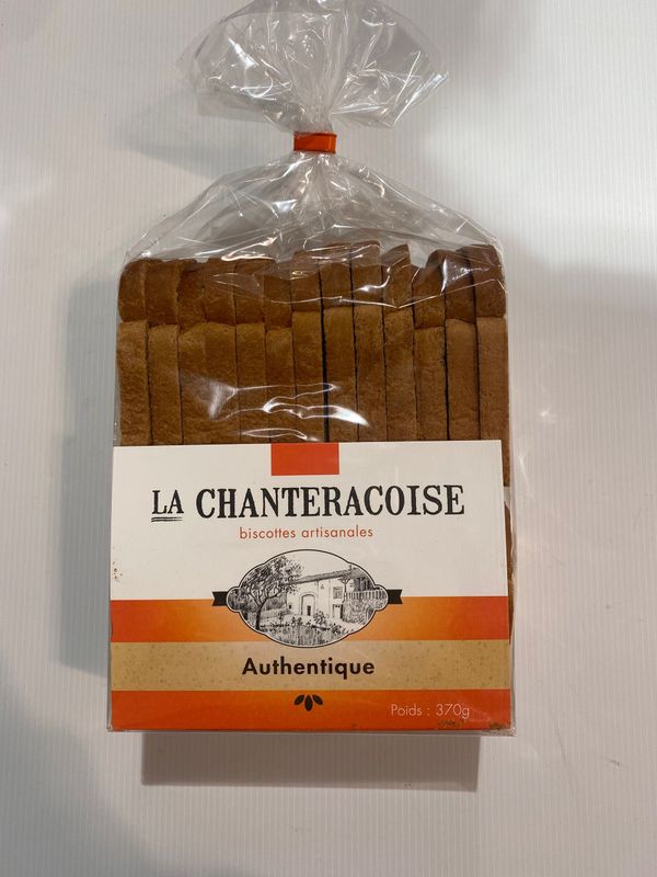 Biscottes artisanales authentiques  "La Chanteracoise"