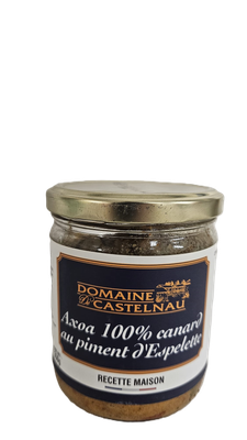 Bocal Axoa 100% canard au piment d'Espelette -350g Bocal Axoa 100% canard au piment d'Espelette -350g