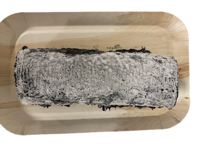 Bûche cendrée Bûche cendrée "Ferme de Chauvry (95) "