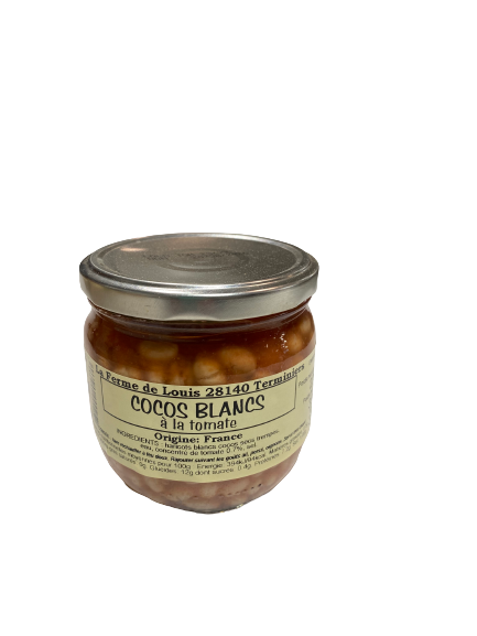 Cocos blancs à la tomate La Ferme de Louis - 350 g