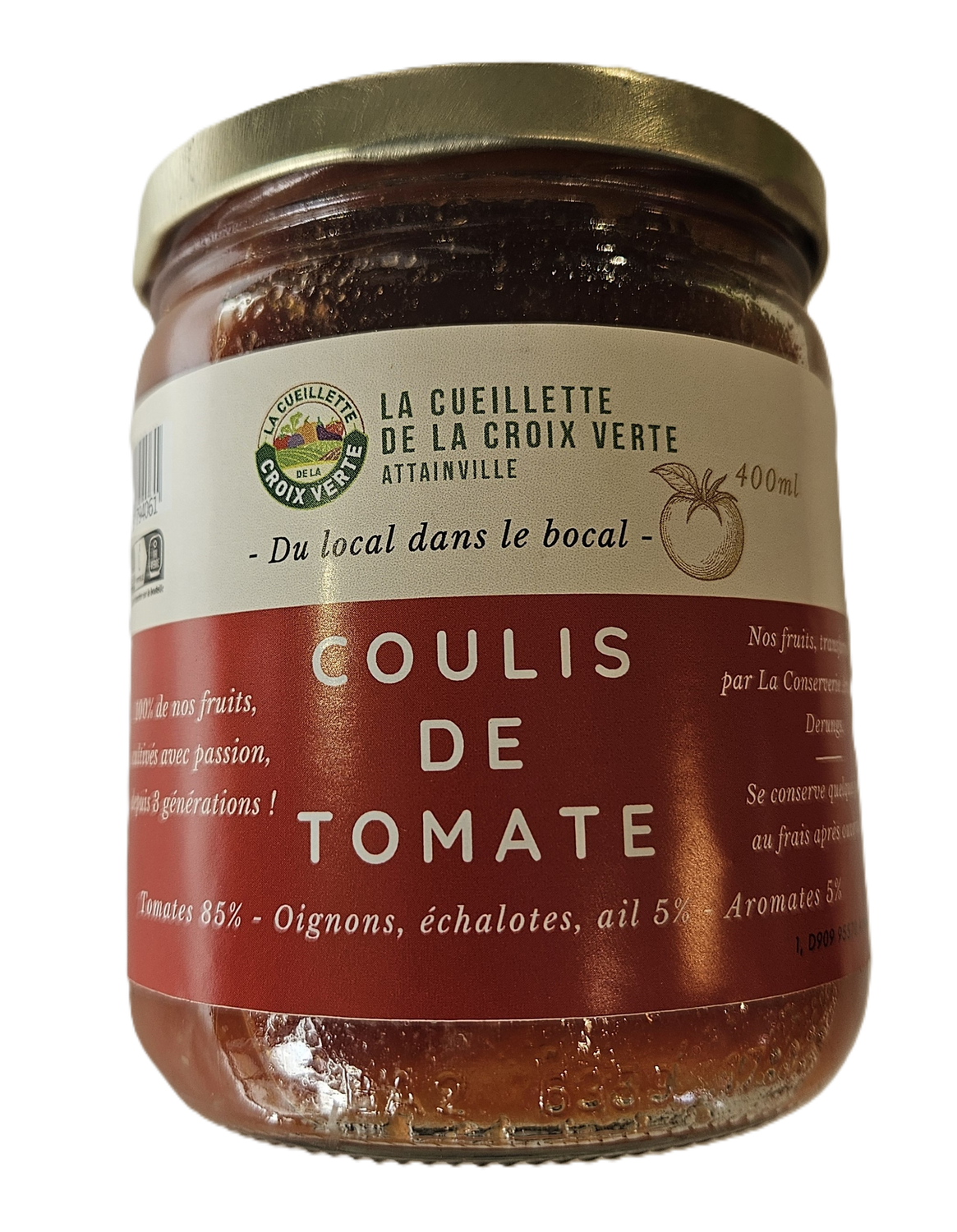 Coulis de tomate - 400ml