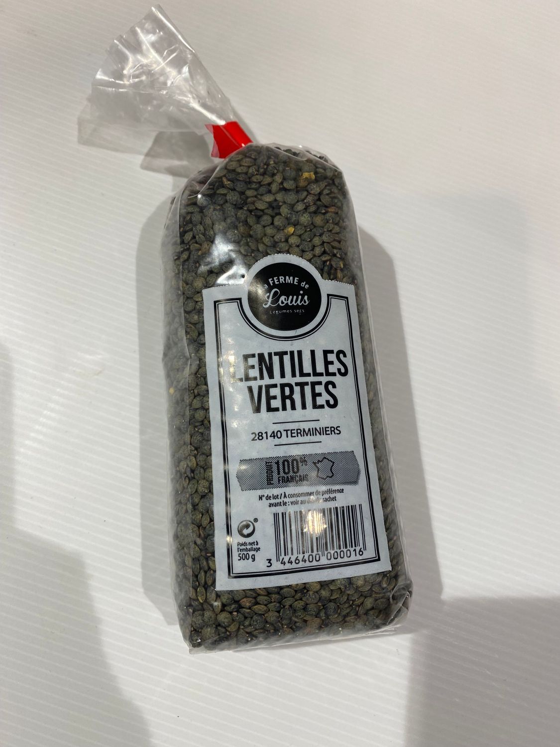 Lentilles vertes La Ferme de Louis - 500 g