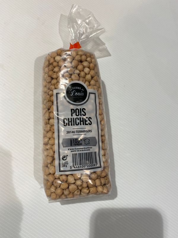 Pois chiches La Ferme de Louis - 500 g