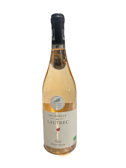 Vin rosé Pinot Noir Ricardelle de Lautrec