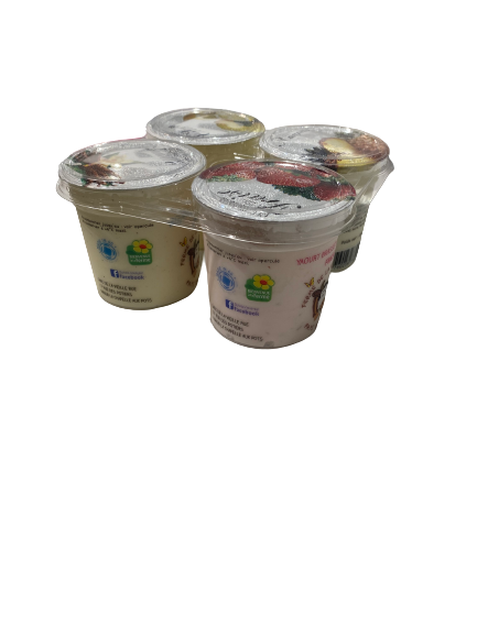 Yaourt aux fruits x4 "Ferme de la vieille rue"