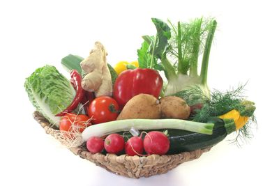 1 panier de fruits et légumes de saison
