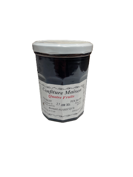 Confiture maison quatre fruits « Bernard Autricque »