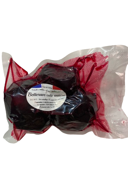 0.500 Kg de betteraves cuites entières