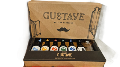 Coffret découverte 6 bières Gustave