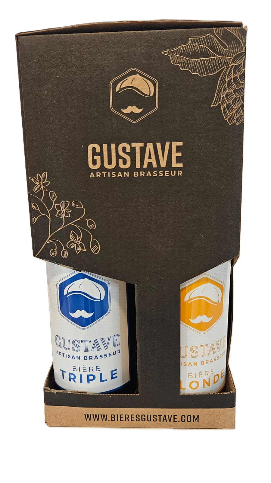 Coffret dégustation 3 bières Gustave