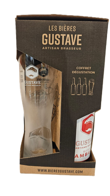 Coffret dégustation 3 bières Gustave