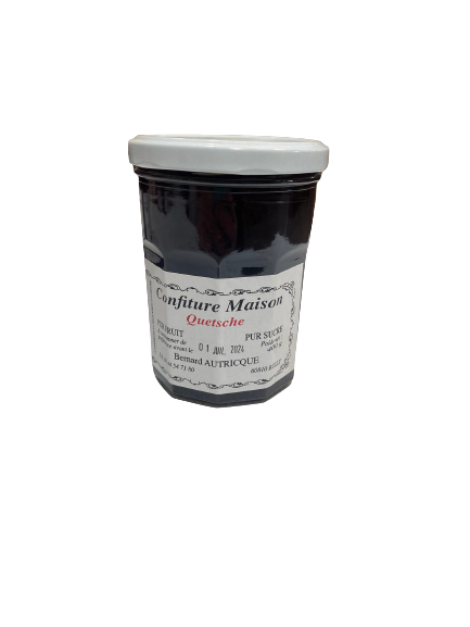 Confiture maison quetsche Bernard Autricque