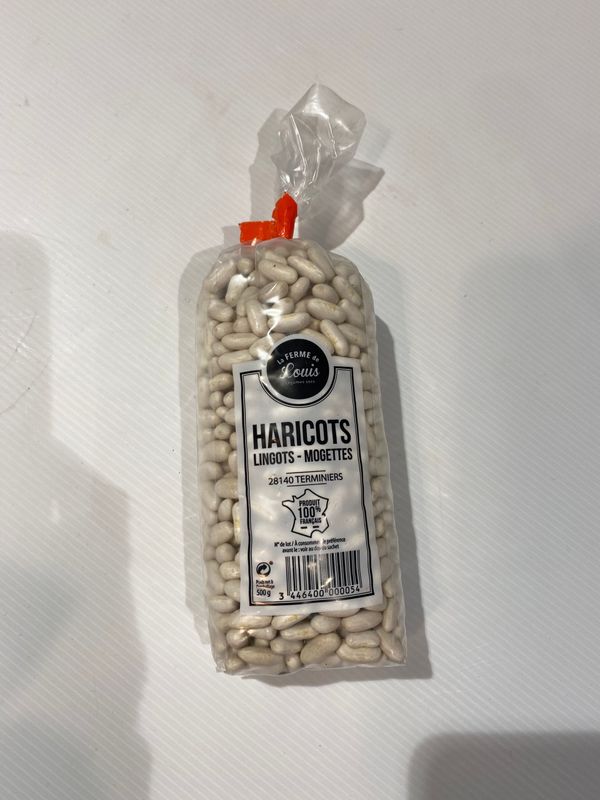 Haricots lingots - mogettes La Ferme de Louis - 500 g