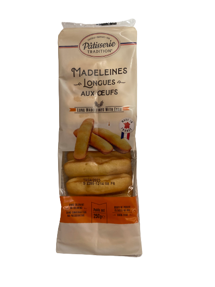 Madeleines longues aux œufs "Pâtisserie Tradition"