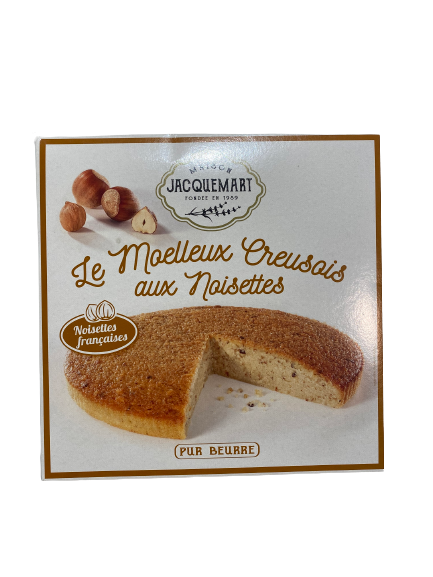 Moelleux creusois aux noisettes Maison Jacquemart