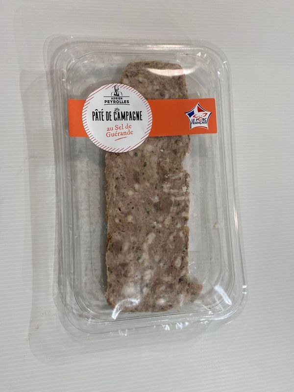 Pâté de campagne au sel de Guérande Adrien Peyrolles