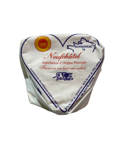 Neufchâtel au lait cru entier