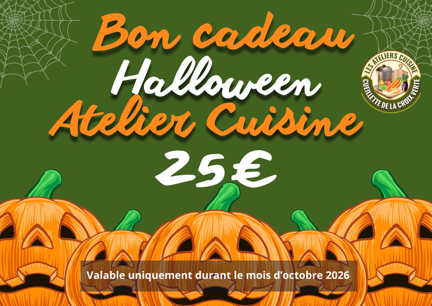 Bon cadeau Halloween Bon cadeau Halloween