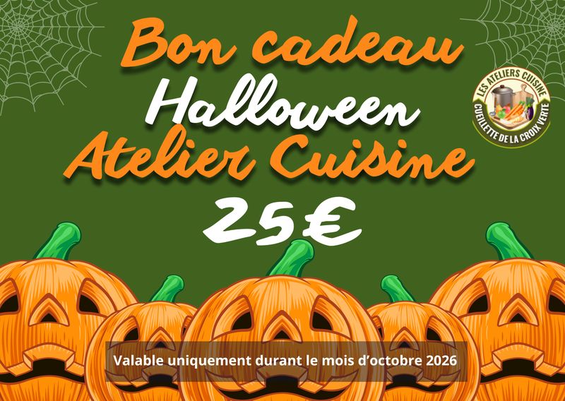 Bon cadeau Halloween