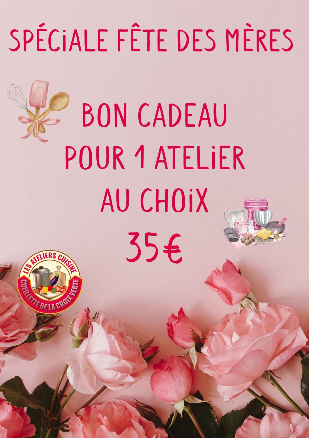 Spécial Bon Cadeau Fête des mères ! Idée cadeau gourmand - 35€