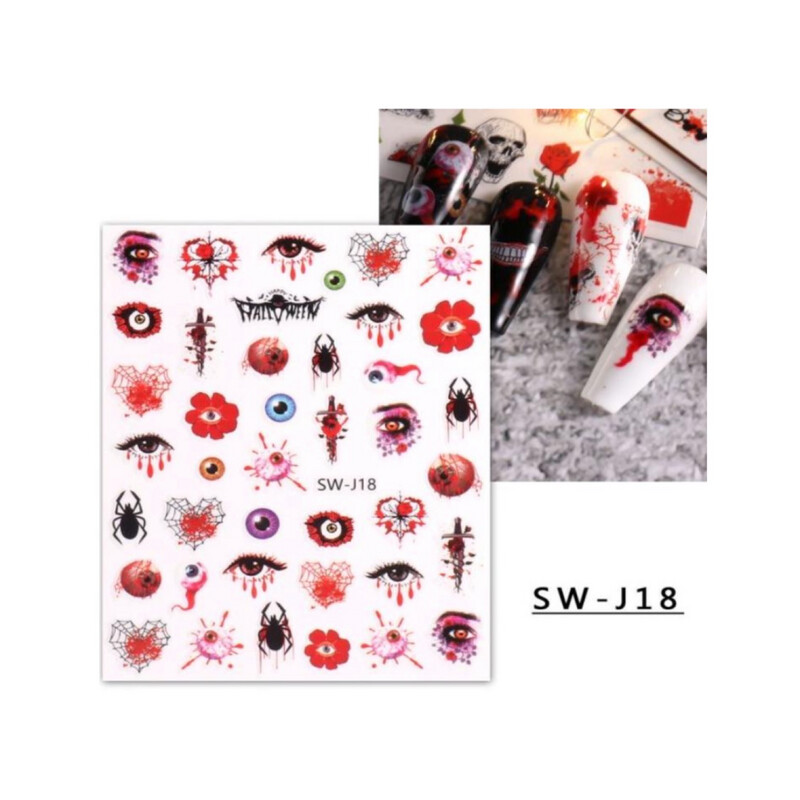 Sticker Halloween SW-J18