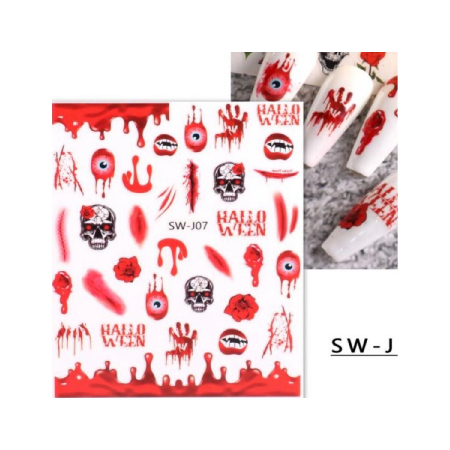 Sticker Halloween sw-j07