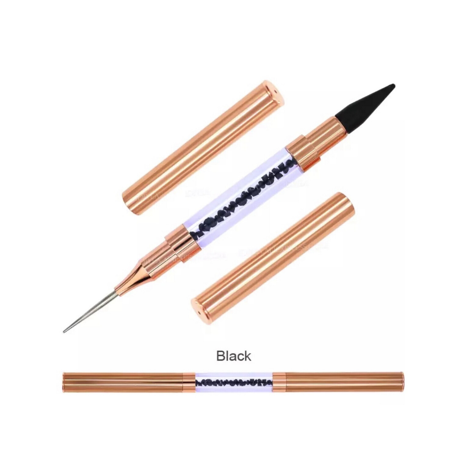 Stylo en cristal 2 embouts