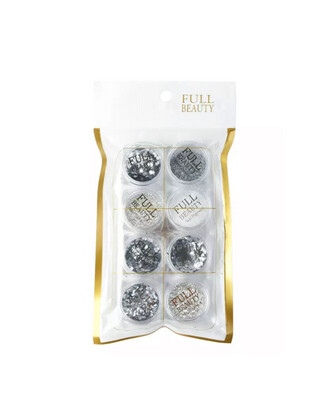 Paillette argenté étoilé no 3