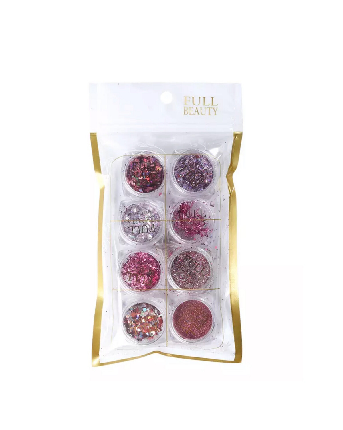 Paillettes mélange de rose 52