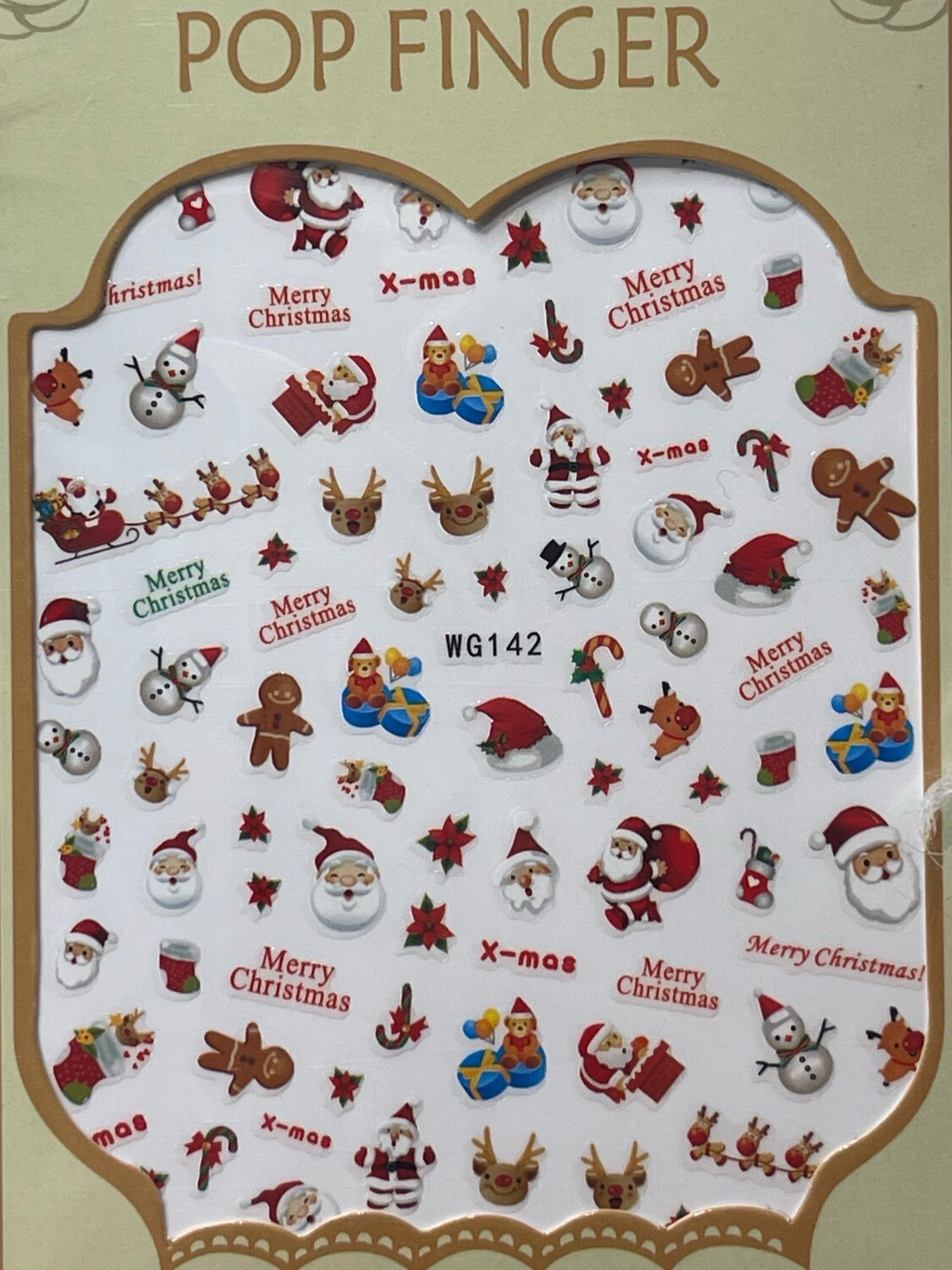 Sticker de Noël 6142