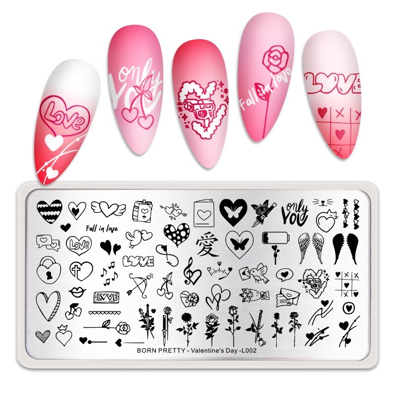 Plaquette de stamping Valentin