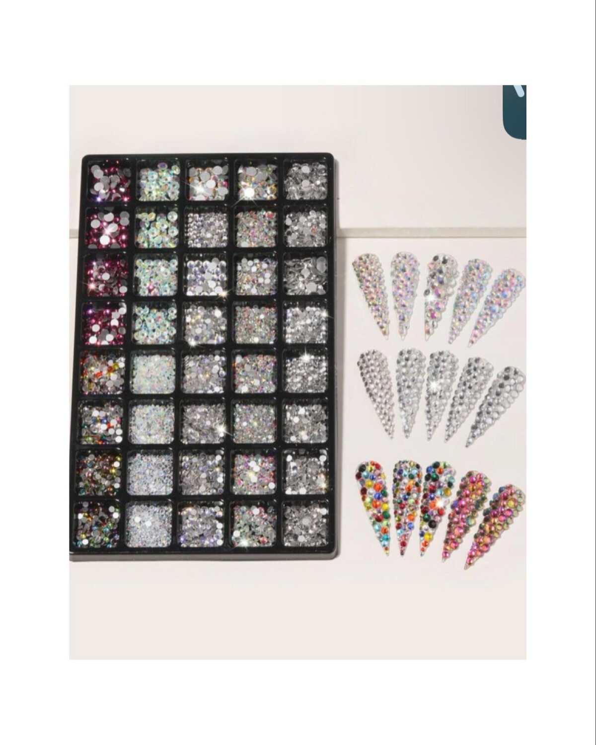 Boîtier strass 6418