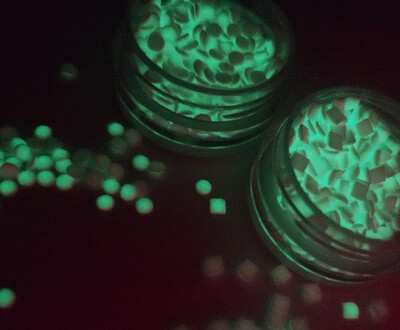 Diamants glow in the dark rond