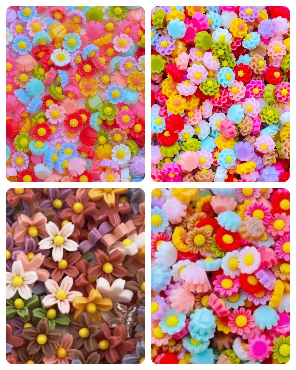 Bijoux florales 