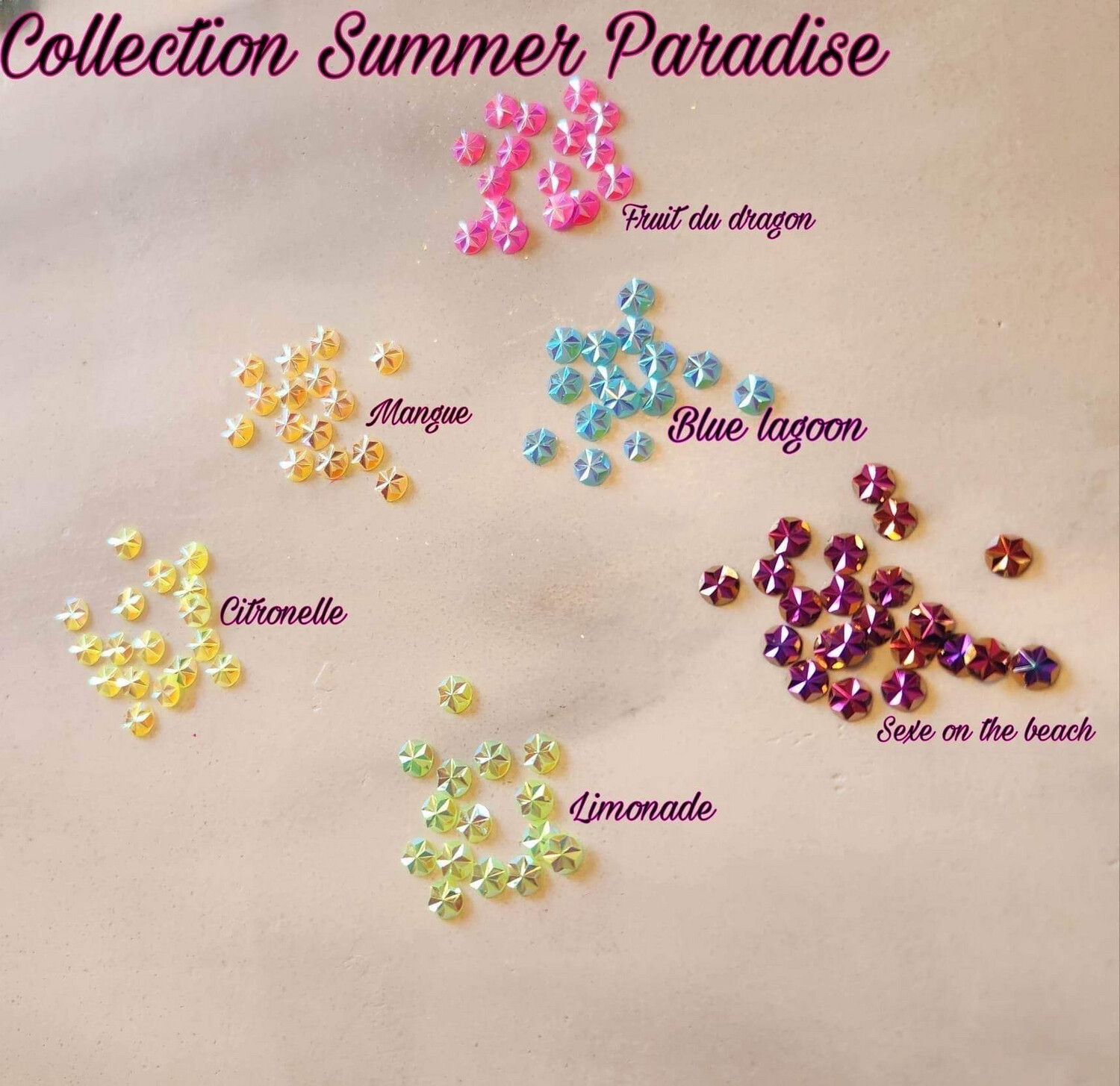 Collection summer paradise