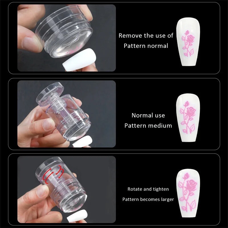 Tampon à Stamping grossissant 