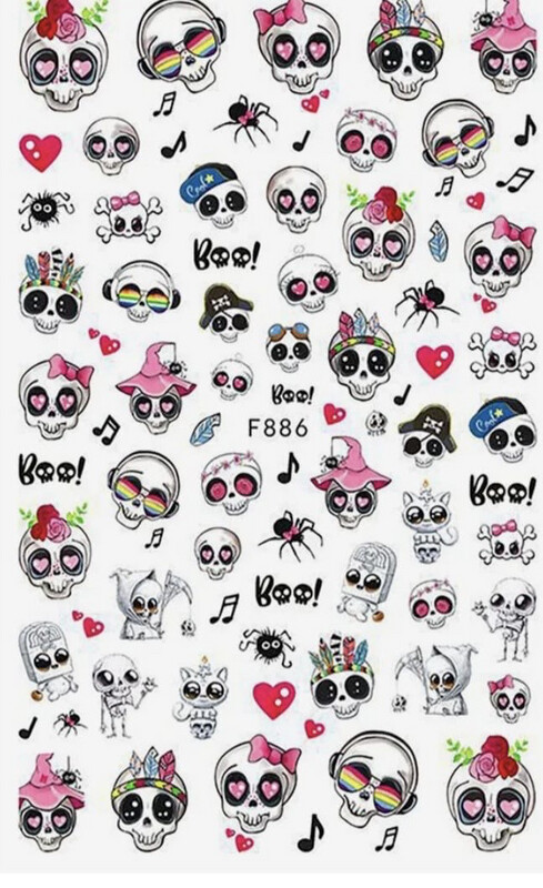Sticker Halloween F886