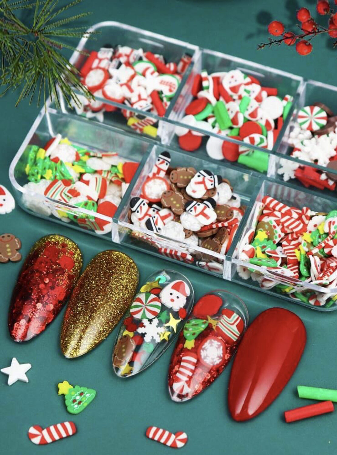 Fimo noël mixte