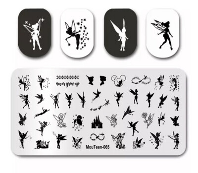 Plaquette Fée clochette 065