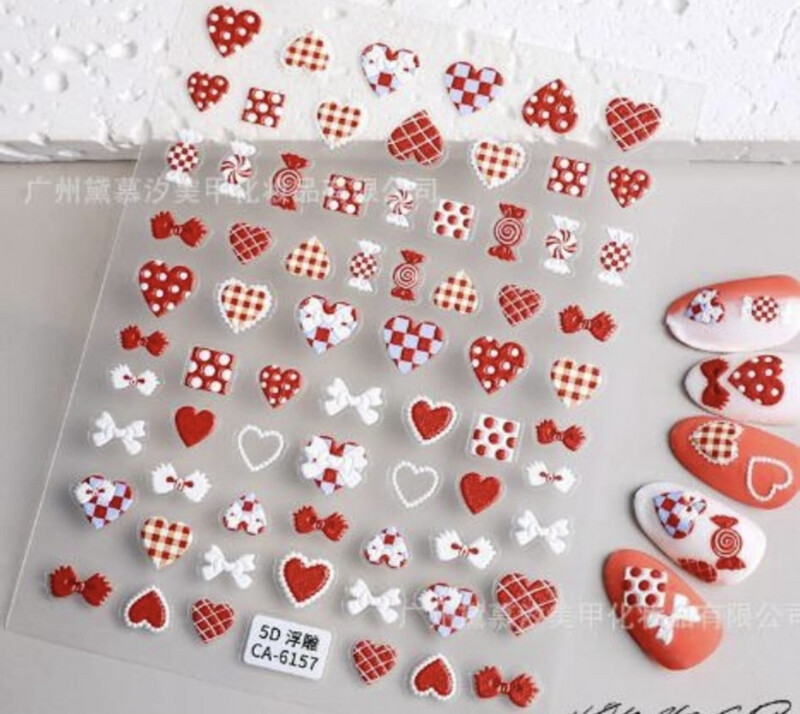 Sticker St Valentin 5D CA-6157
