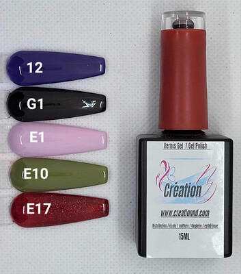 Vernis gel Création ND