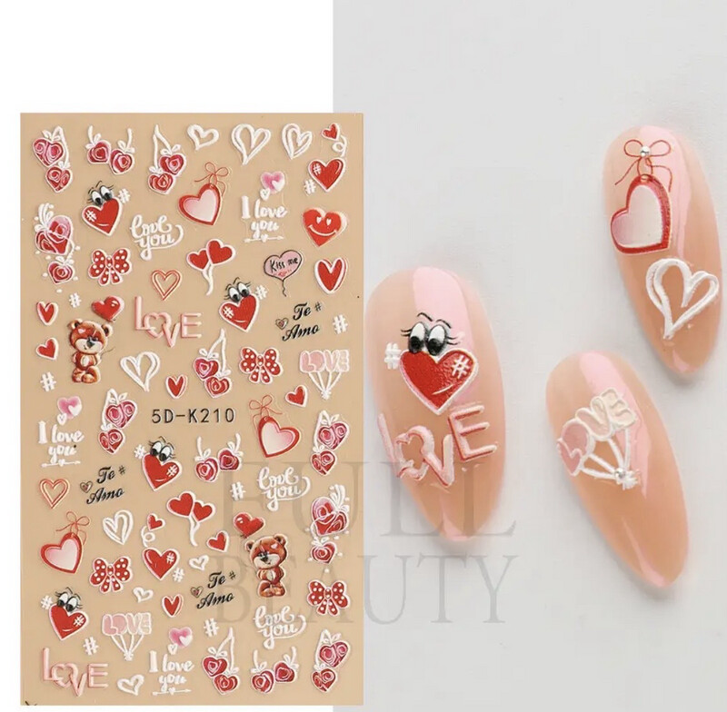 Sticker st Valentin 5D-K210