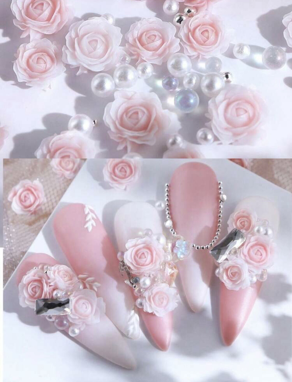 Fleur 3D rose
